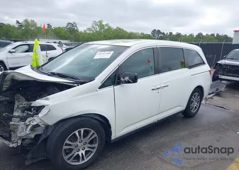2012 Honda Odyssey Ex-L from USA, damaged, VIN 5FNRL5H60CB134954